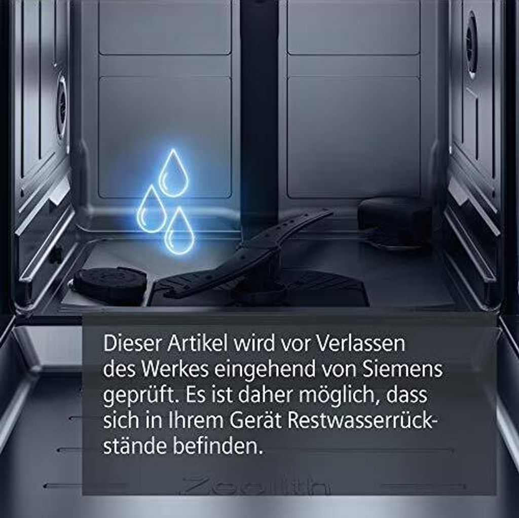 Siemens SN63EX02CE Einbaugeschirrspüler  vollintegrierbar  Produktbild 22