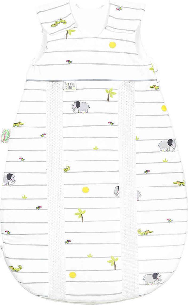 Odenwälder Jersey Schlafsack PrimaKlima Safari 70 Light Grey