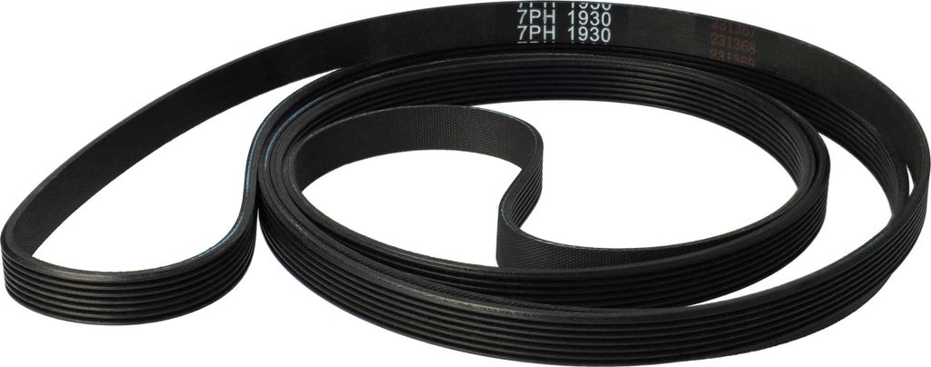 vhbw Keilriemen kompatibel mit AEG Lavatherm 321, 320, 310, 330, 3260, 329, 3230, 326, 3200, 325, 3100, 323, 3000 Wäschetrockner - 14,6 cm Schwarz