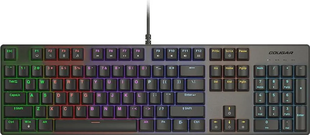 Clavier Gaming Cougar Ultimus EX Noir pour Compétition