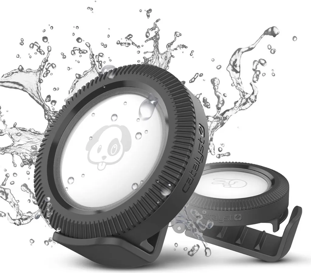 Coque de Protection AirTag Étanche et Robuste Catalyst Clip-It Noire