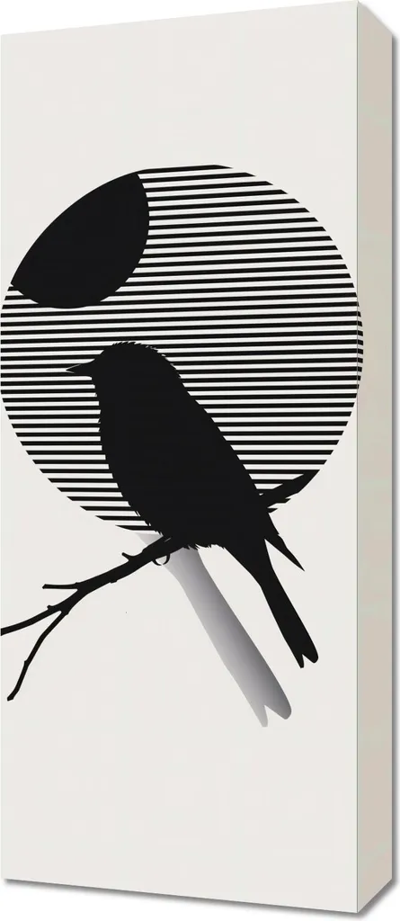 Offerta Quadro 30x70 Moderno Contrasto di Snellezza - Spedizione Rapida