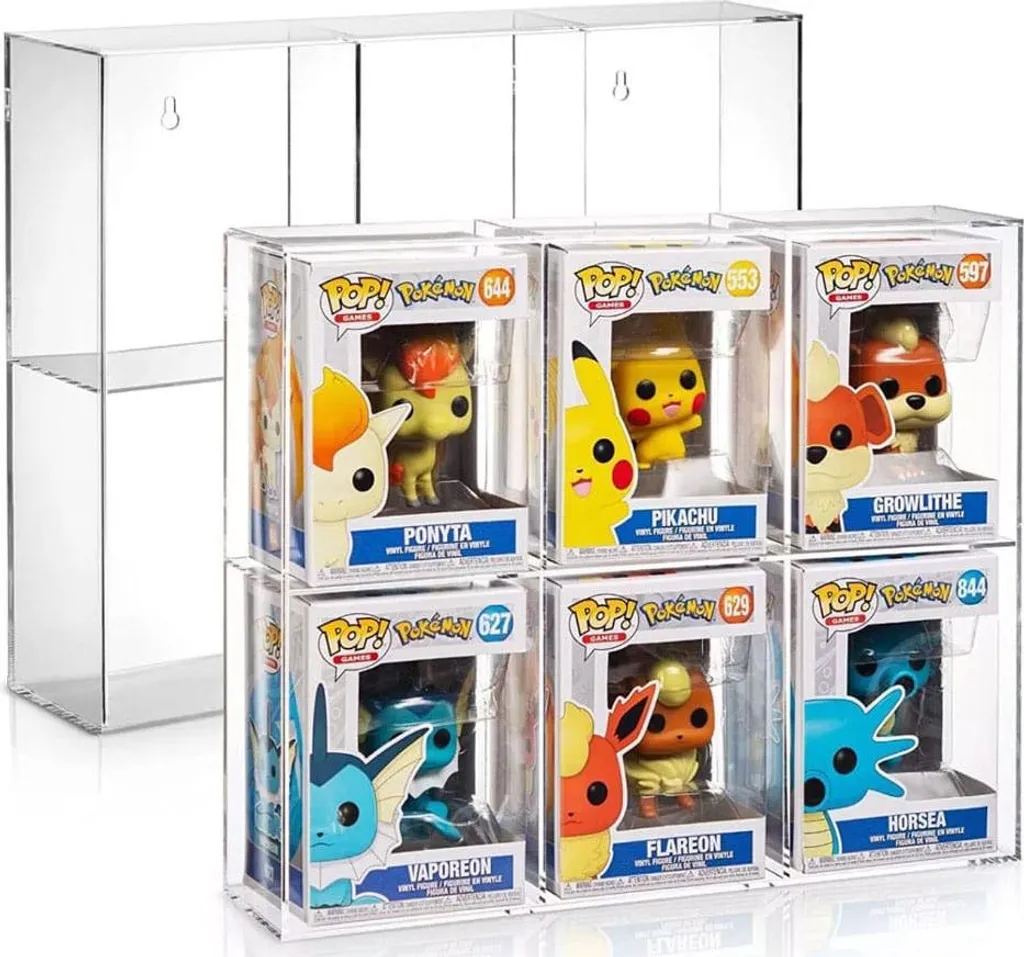 Rangement de Collection pour 6 Funko Pop - Étui de Protection Rigide