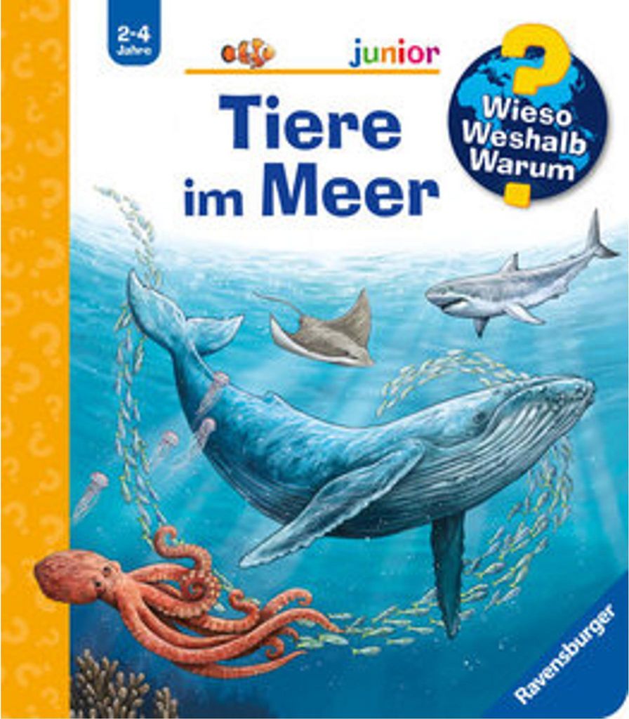Wieso? Weshalb? Warum? junior, Band 57 - Tiere im Meer Produktbild 