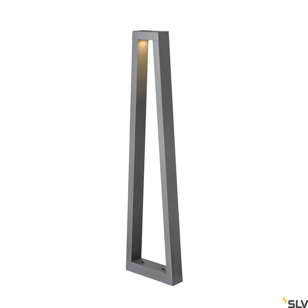 Borne LED dimmable anthracite CCT pour balisage extérieur moderne - 4