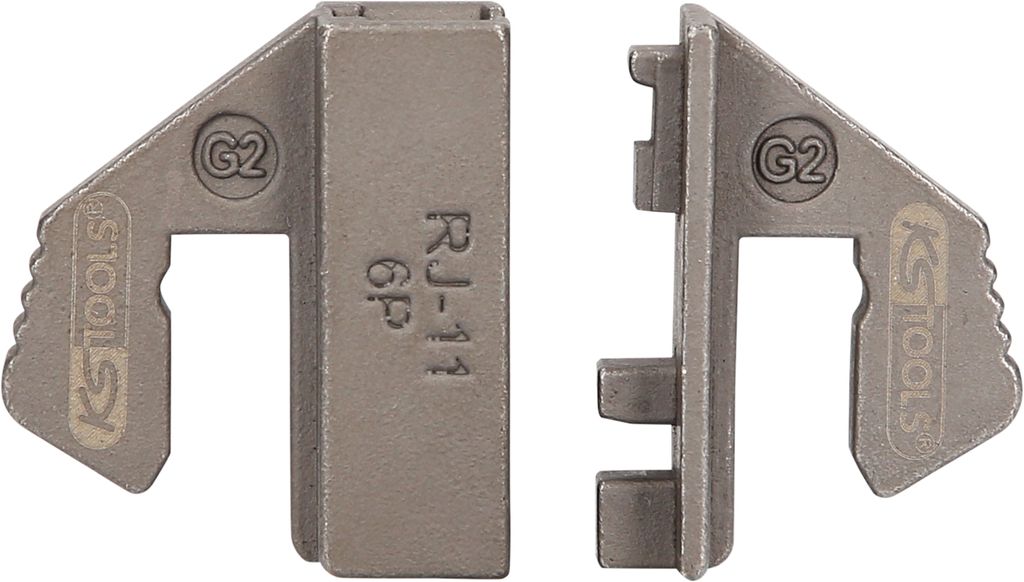 KS Tools Crimpeinsatz für ungeschirmte WE-Stecker 6P2K, 6P4K / RJ11, 6P6K / RJ12