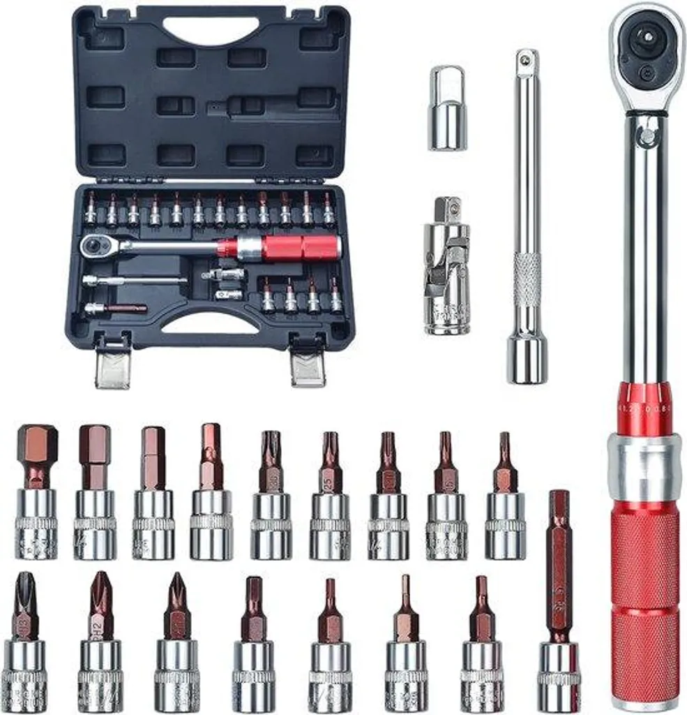 Kit changement de roue voiture avec clé dynamométrique haute qualité