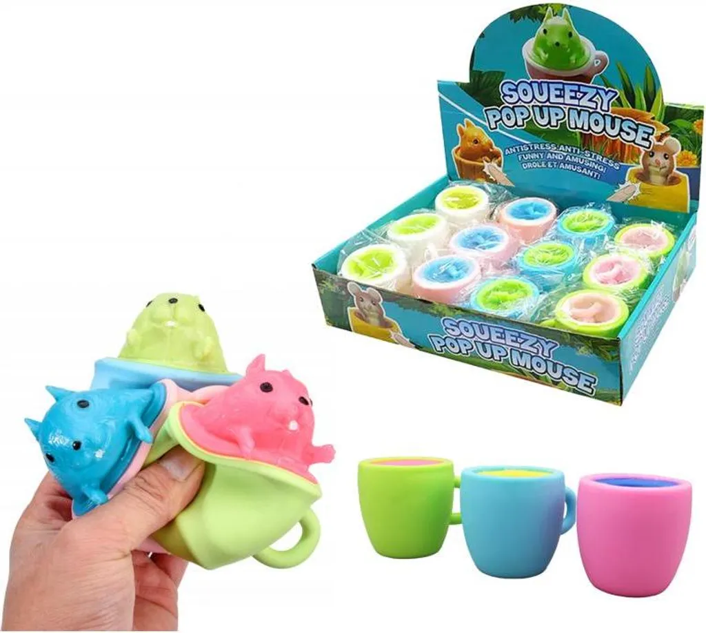 Tasse de pétrissage 12 vapeur Souris A-1837 en silicone haute densité