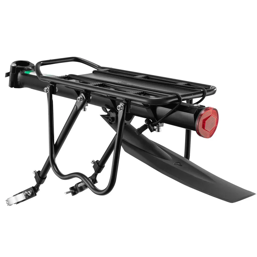 Porte-bagages VTT Réglable En Aluminium – Pour Vélos 24 à 29 Pouces, Charge Max 25 Kg, Installation Rapide, Compatible Freins V-brake Et Disque