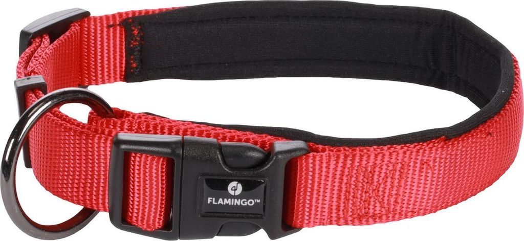 Flamingo Halsband Abbi rot, Größe: S