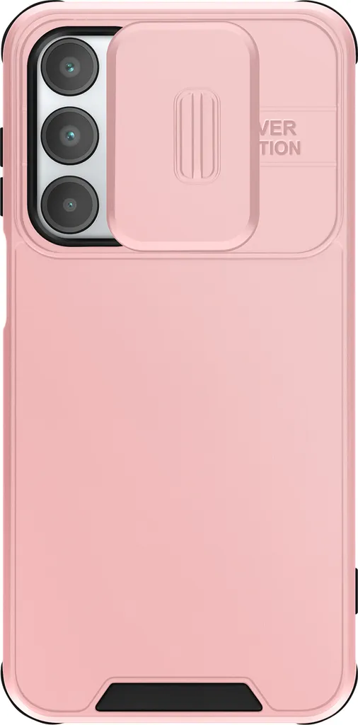 Avizar, Samsung Galaxy A16 Custodia antiurto con copertura scorrevole per fotocamera, oro rosa