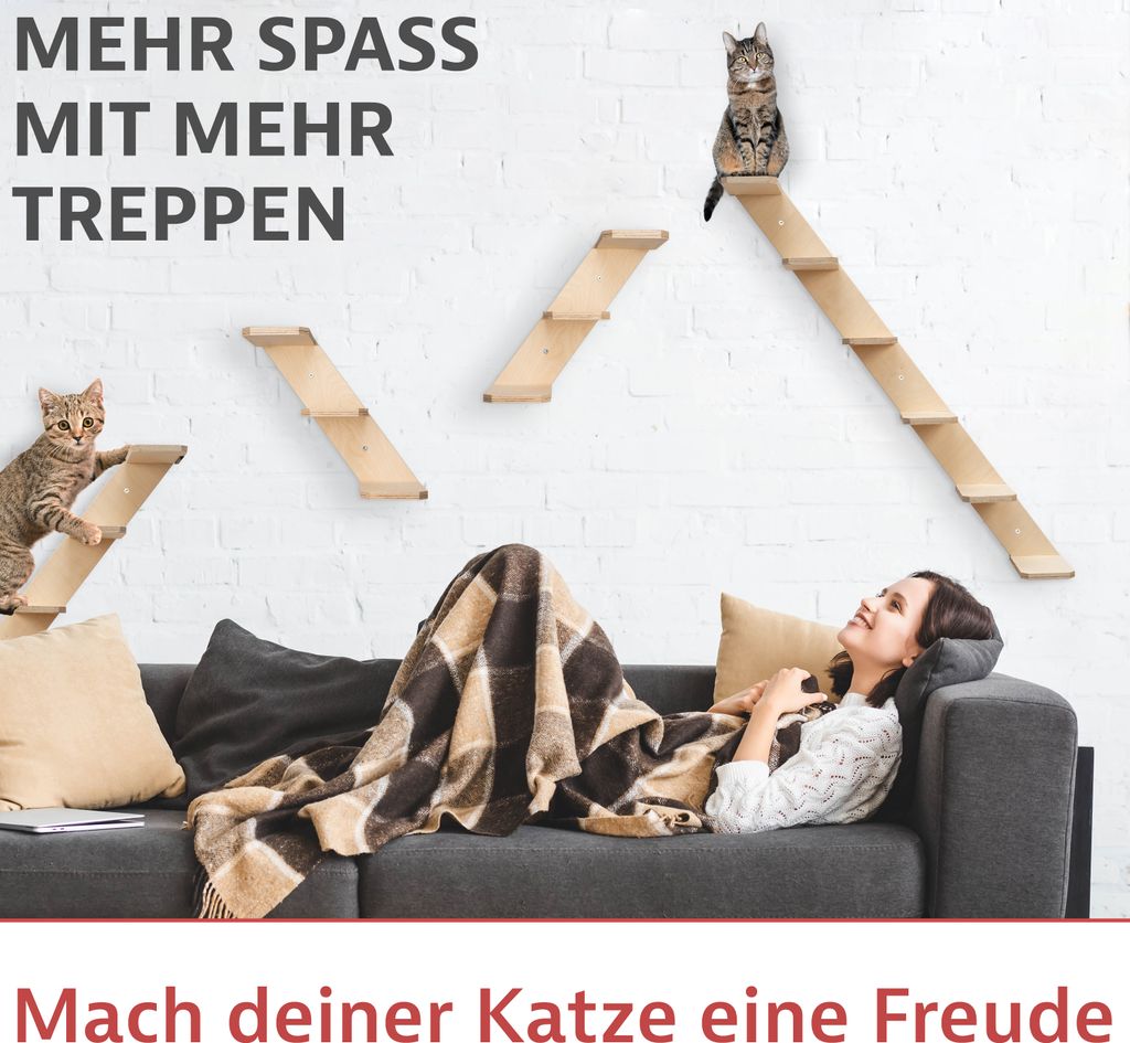 Elmato 13024 Katzentreppe Stufentreppe Leiter mit 6 Produktbild 6