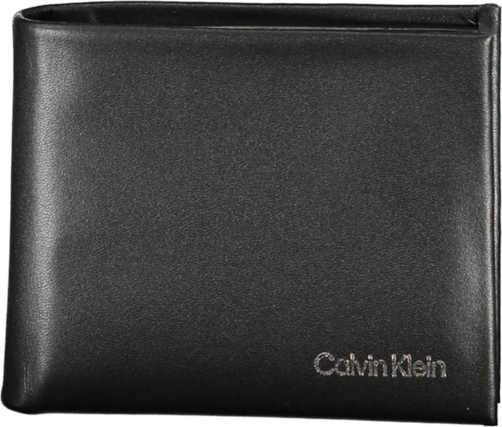 Portefeuille Homme Noir Calvin Klein Idéal pour Cartes et Billets UNI