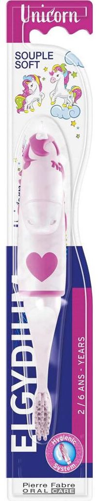 Elgydium Kids Unicorn Toothbrush 2 to 6 Years