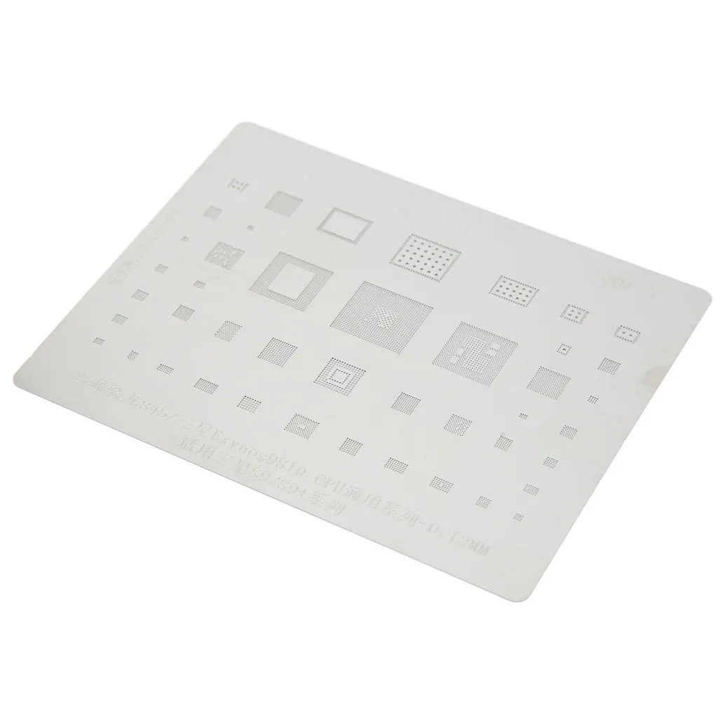 Stencil Reballing Professionale BGA - Modello Impianto CPU iPhone e Android - 6