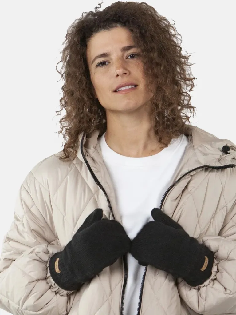 BARTS Witzia Mitts Guanti Donna Nero - Caldi e Morbidi con Fodera Teddy - 2