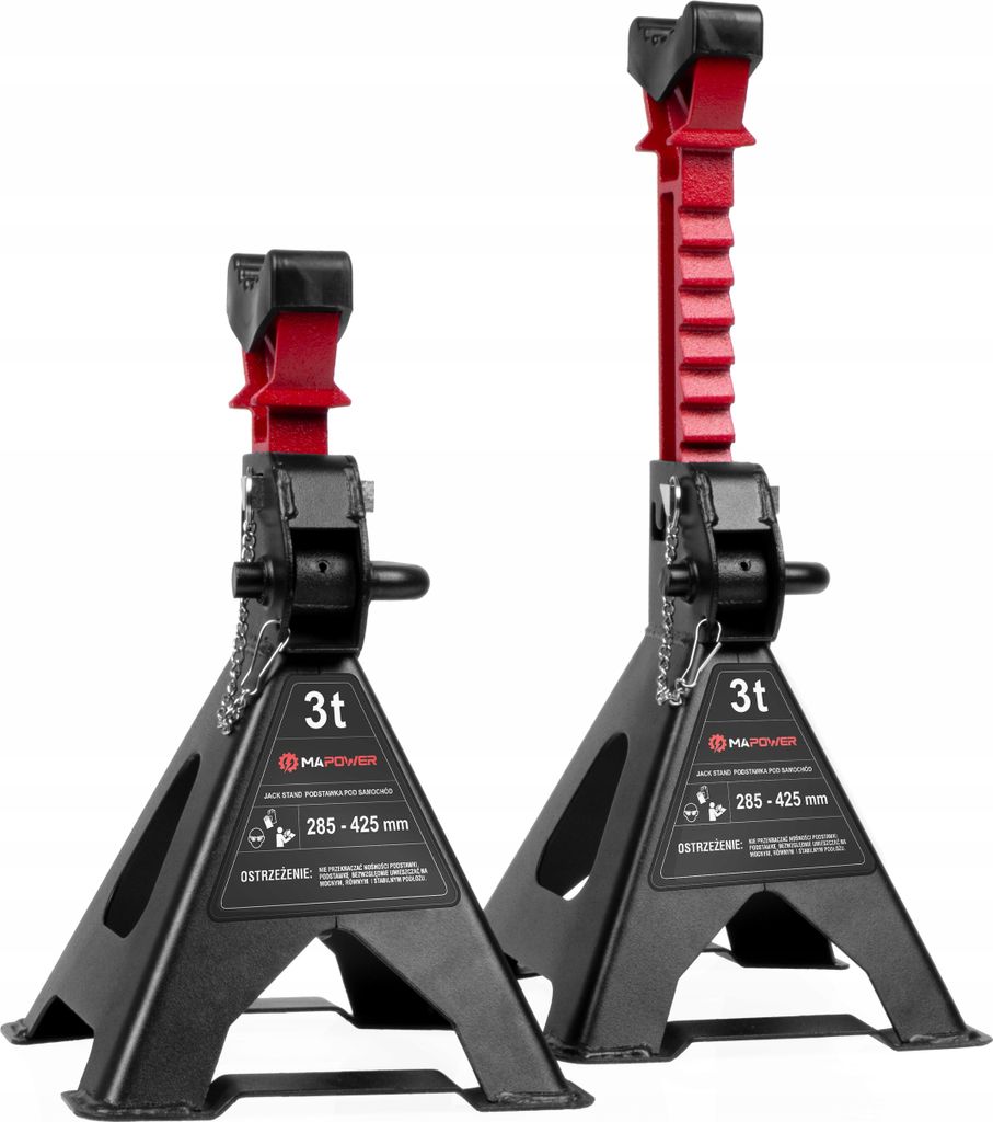 Kobyłki samochodowe MAPOWER podpory 285-425mm 3T Zdjęcie produktu 