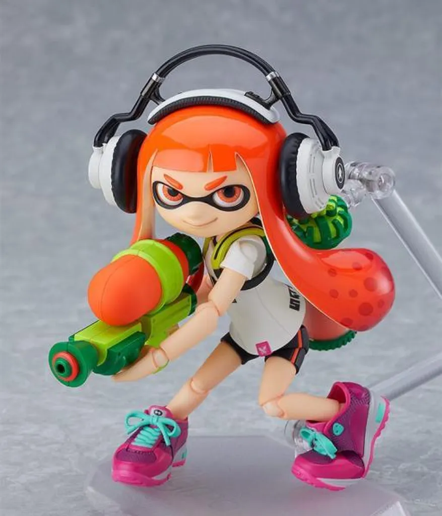 Figurine Figma Splatoon Girl DX Edition pour diorama de jeu vidéo - 23