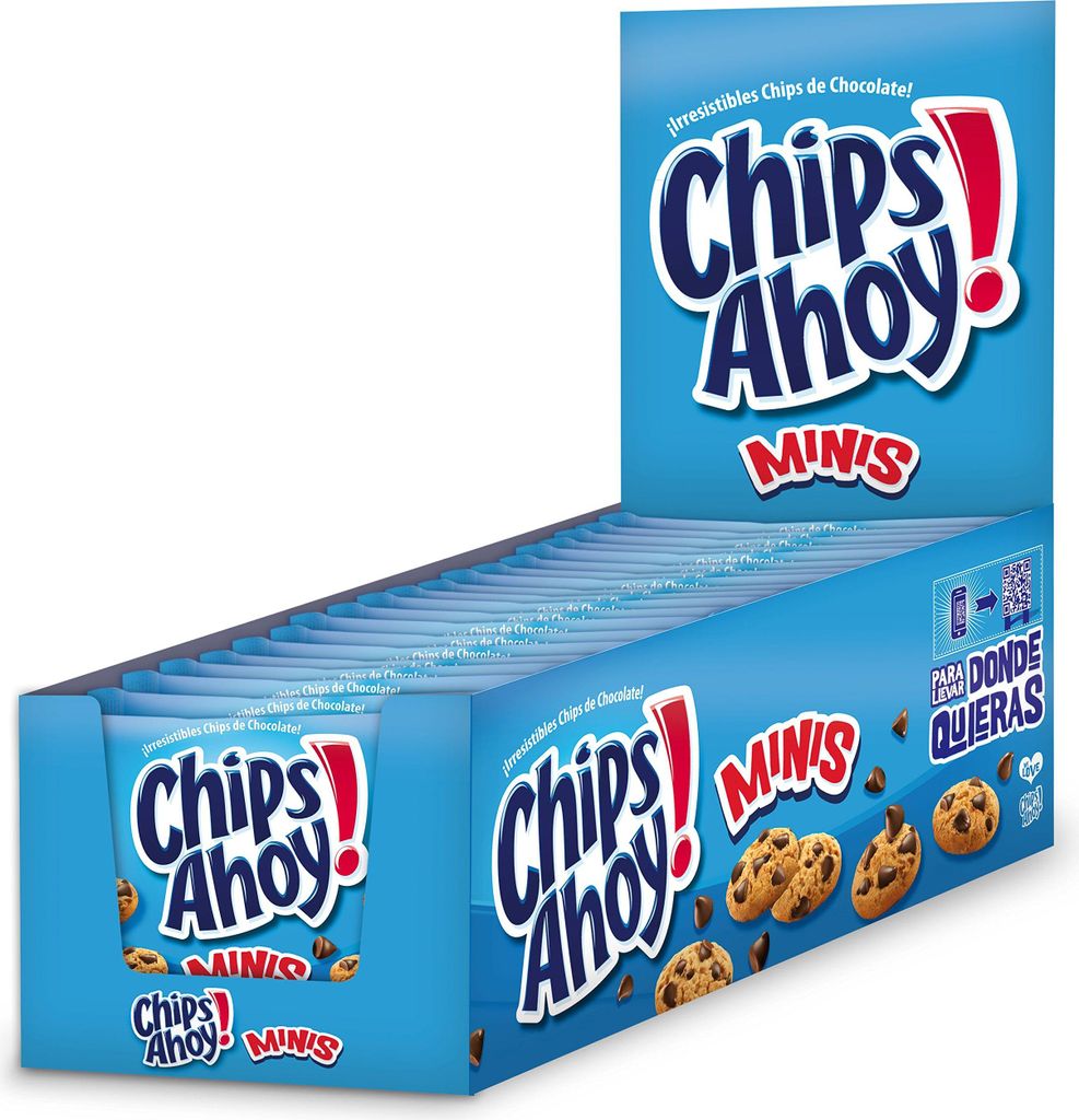 Cadburry - Galletas chips ahoy mini paquete 40 g Produktbild 