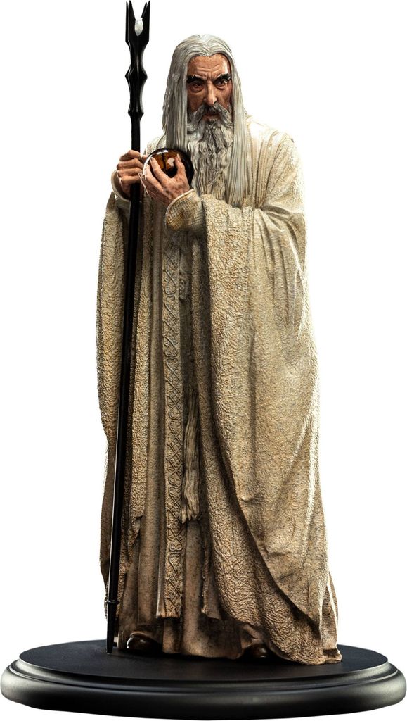 Statua del Signore degli Anelli Saruman il Bianco 19 cm Immagine del prodotto 