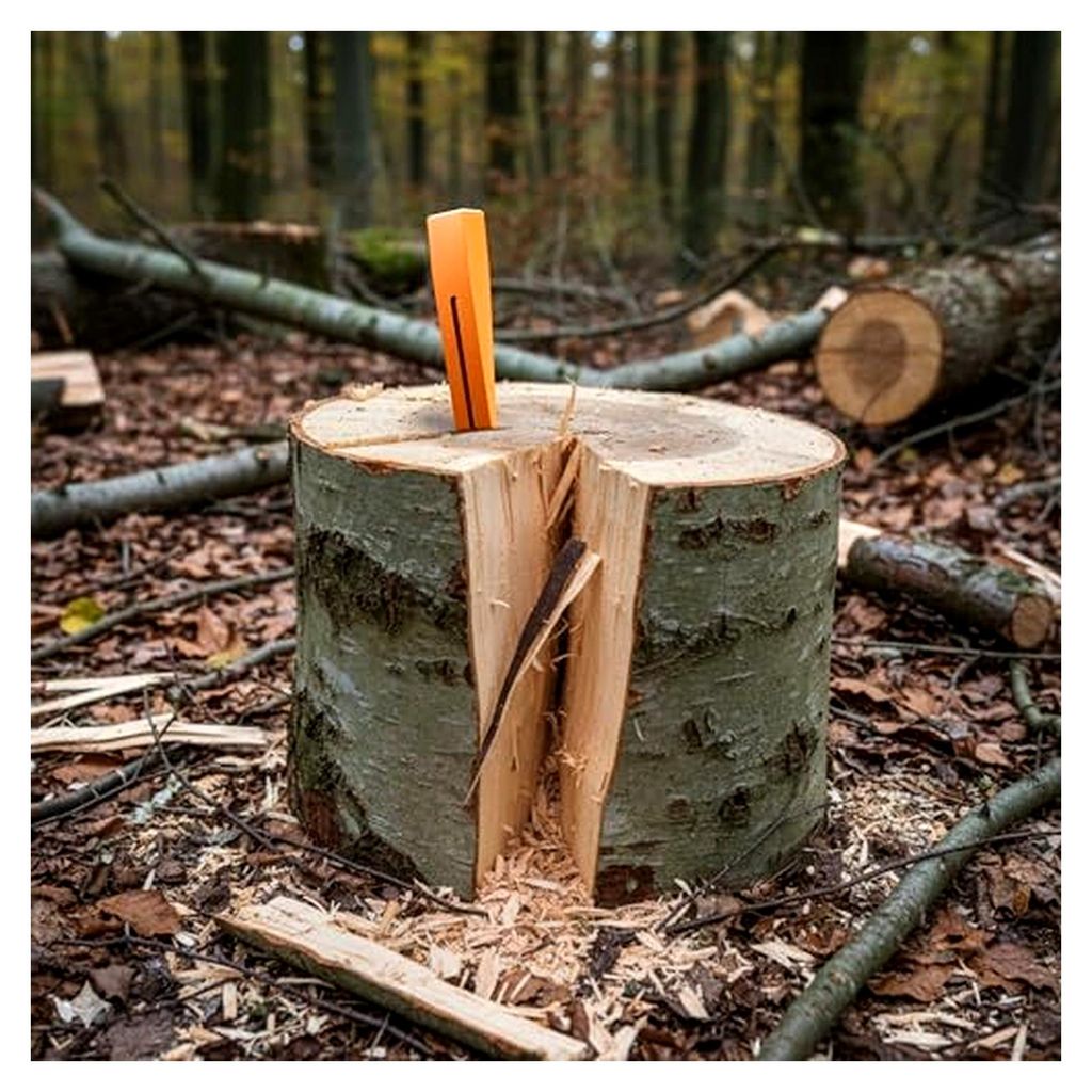 Spaltkeil aus Stahl für Holz - 1,8 kg