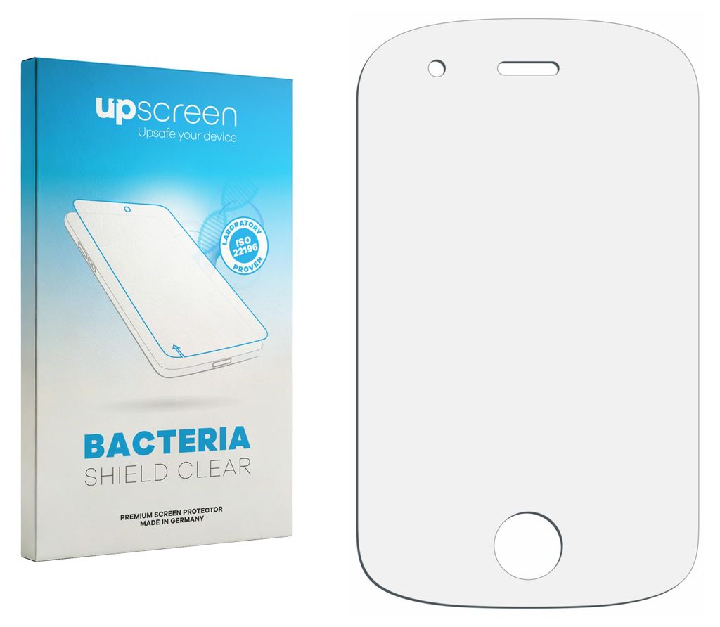 upscreen Schutzfolie für Alutoria PH05 Displayschutz Displayschutzfolie Folie Klar antibakteriell