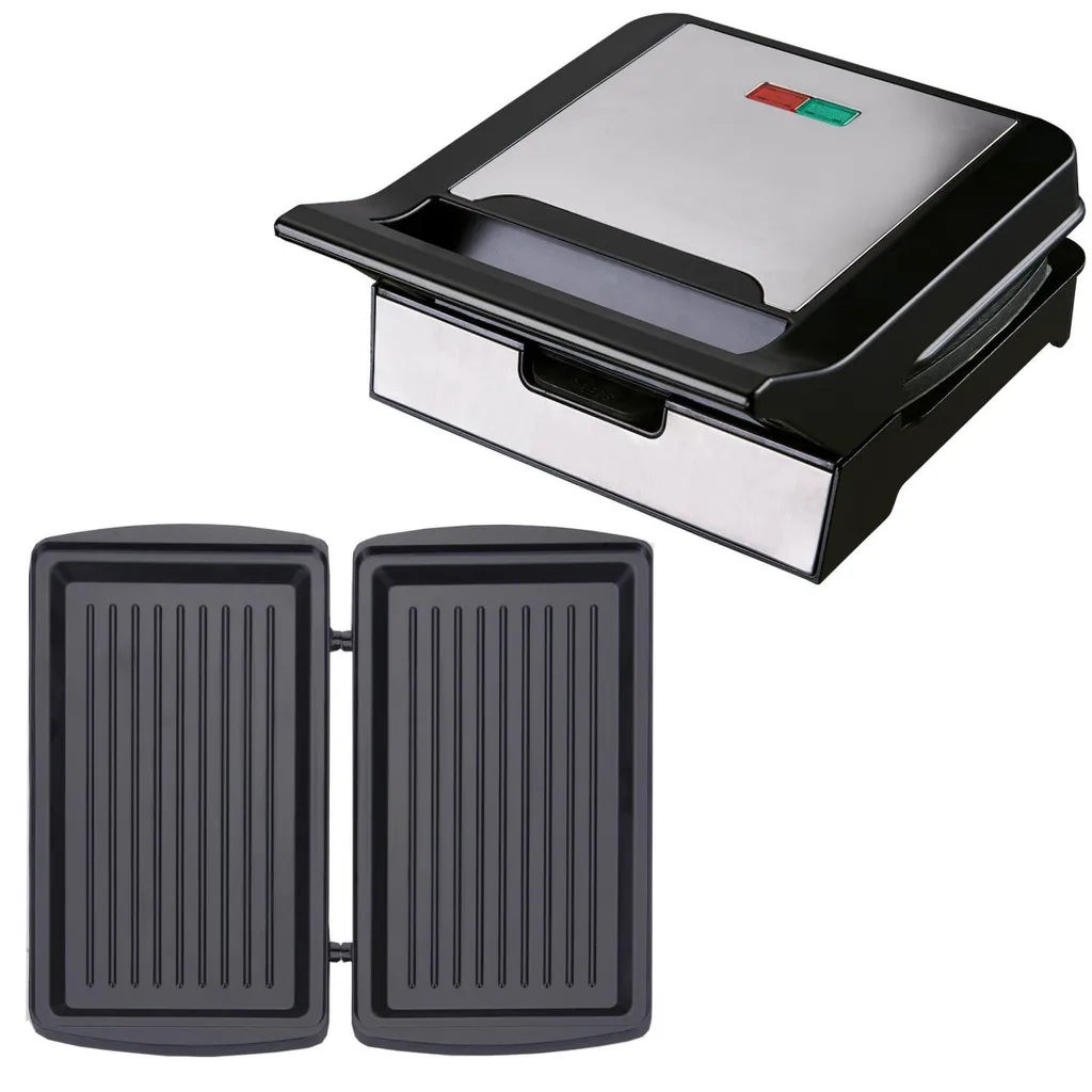 Gril de table pour viandes et paninis Gusto à plaques interchangeables - 10