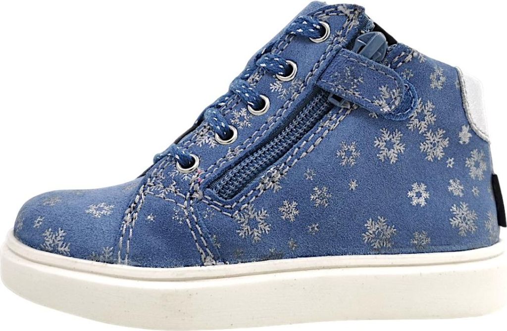 Richter Schnürstiefel Blau in Gr. 27