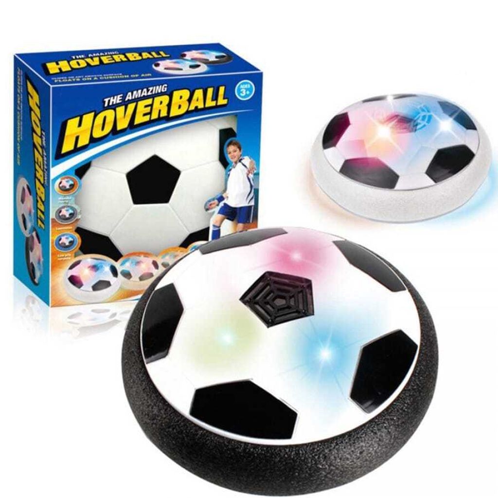 Air Power- Fussball Geschenke - LED Indoor Fußball - Kinderspielzeug Kinder Spielzeug ab 3 4 5 6 7 8 9 10 Jahre Jungen - Hover Ball