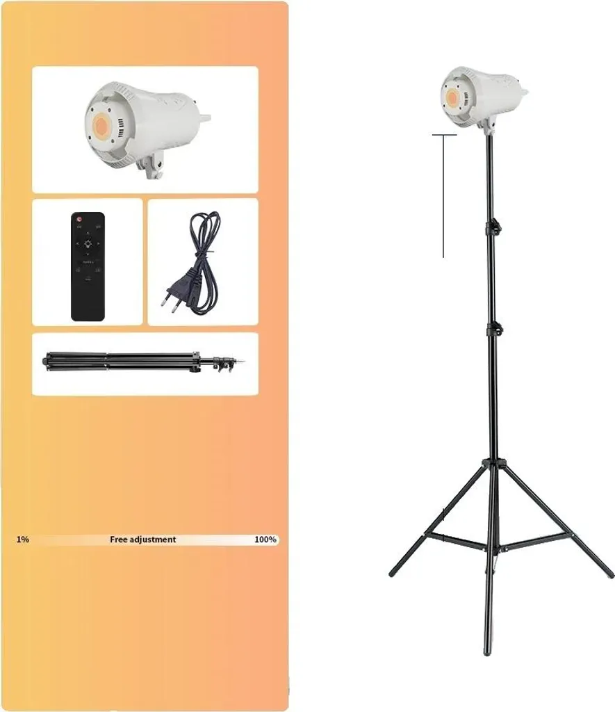 Pannello LED Fotografico SH-TYD-90-11: Design Essenziale e Luce Pura