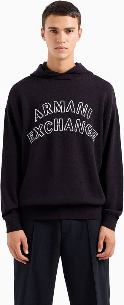 Armani Exchange 6dzm2y-zm4nz Pullover Schwarz M Mann Schwarz M