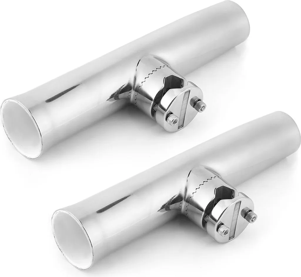 Support de canne à pêche en acier inox pour rails de 22mm à 25mm robuste