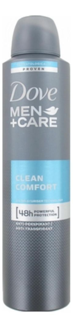 Dove Men Clean Comfort déodorant anti-transpirant 250ml Image du produit 
