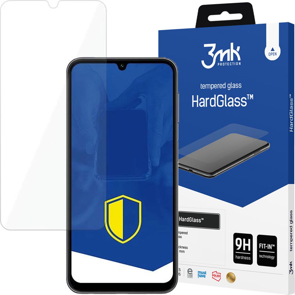 3mk HardGlass Displayschutz aus gehärtetem Glas für Samsung Galaxy A24 4G/A25 5G
