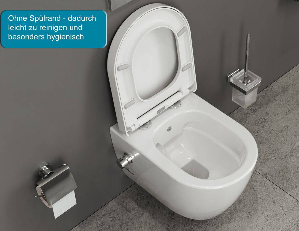 Schon Seit Patch Begleiten Hänge Wc Mit Bidetfunktion Wählen Brüllen