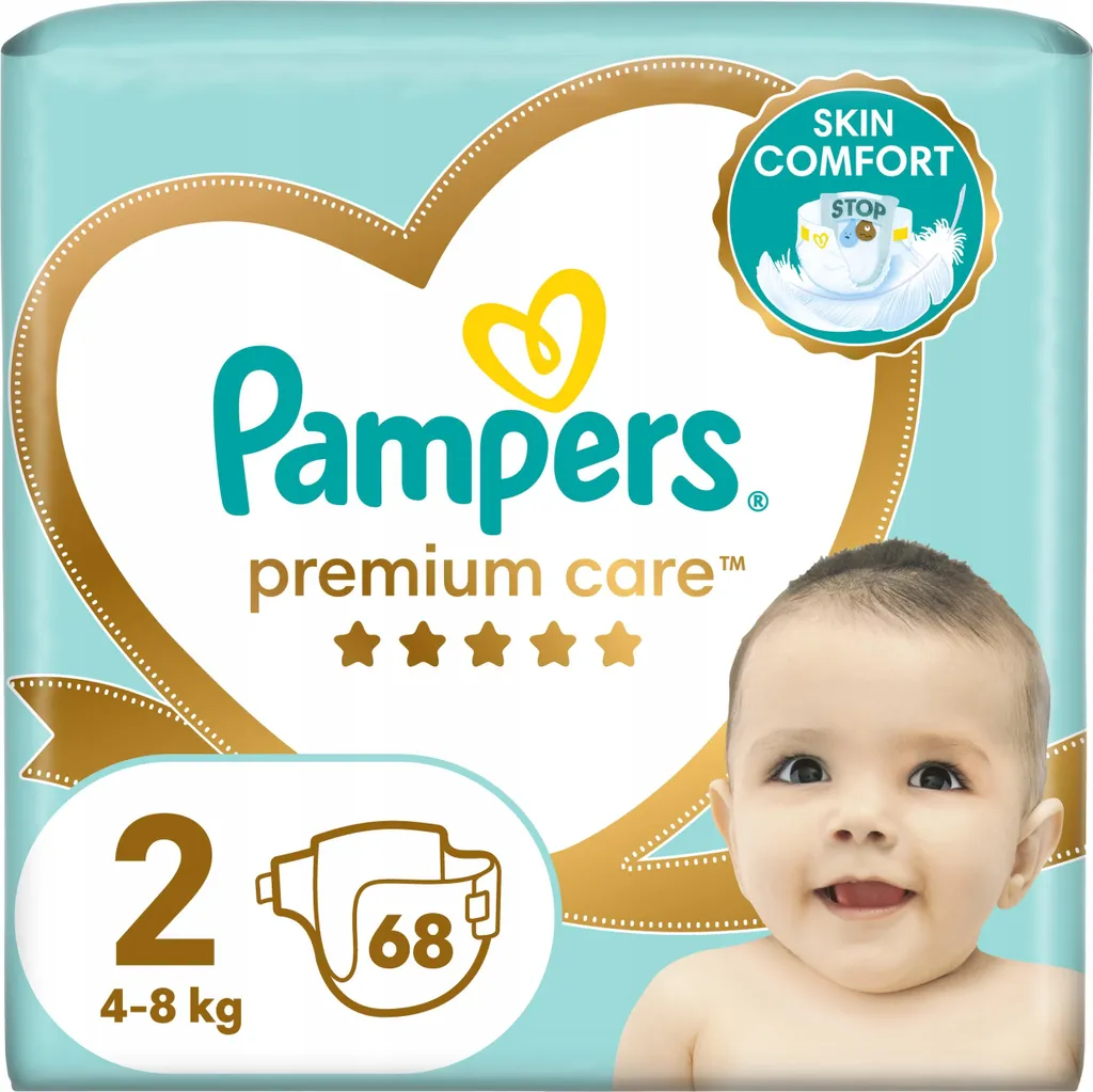Pampers Taille 2 Mini 68 pièces : Confort Quotidien pour votre Bébé