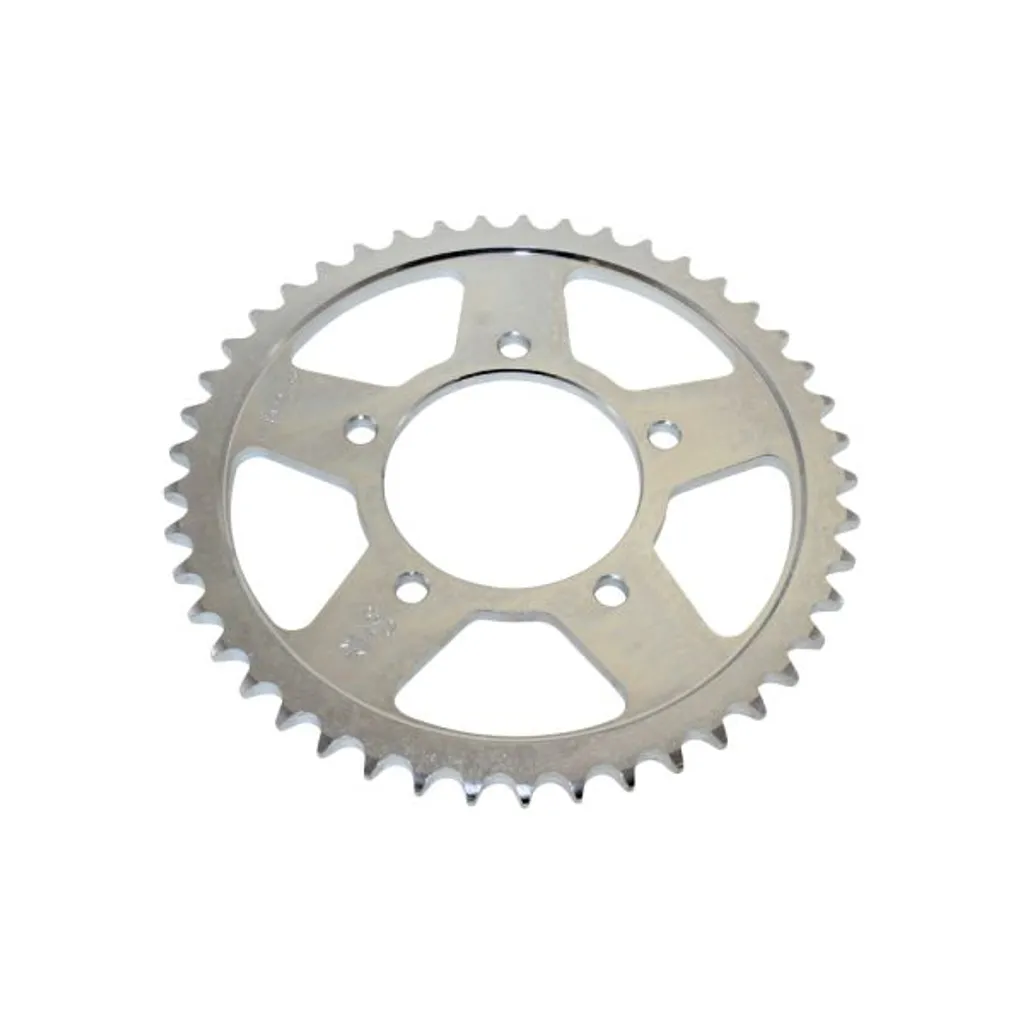 Pignon moto 45 dents en acier argenté pas 530 pour Suzuki GSX-R 750