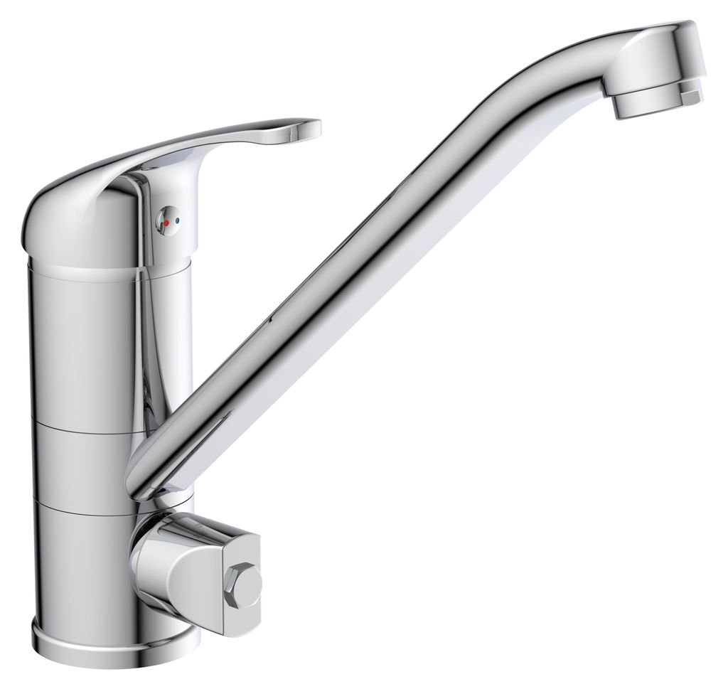 Bateria zlewozmywakowa SCHÜTTE z przyłączem ULTRA chrom Zdjęcie produktu 