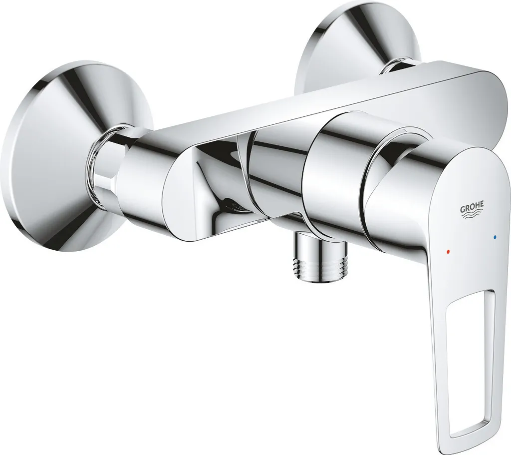 Mitigeur de douche monocommandé GROHE Start Loop avec finition chrome