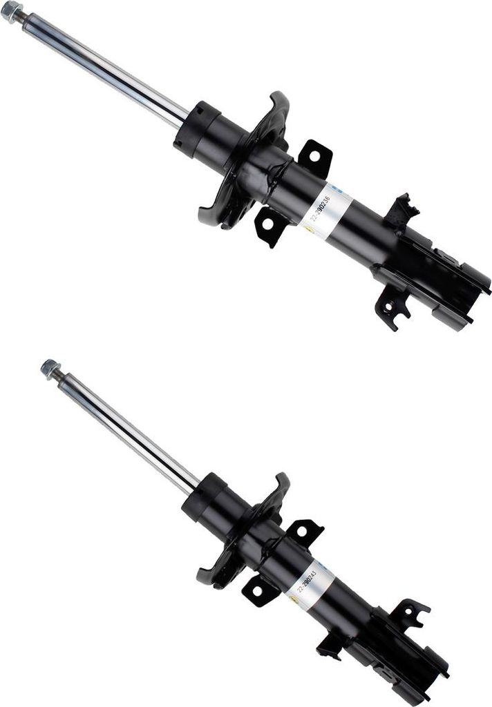 Stoßdämpfer-Set vorne links rechts Federbein BILSTEIN für u.a. FORD FIESTA