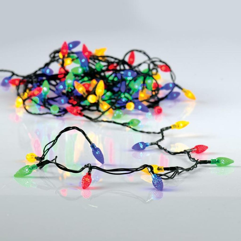 ACA Stożki oświetleniowe, 100 wielokolorowych diod LED, 8 Zdjęcie produktu 