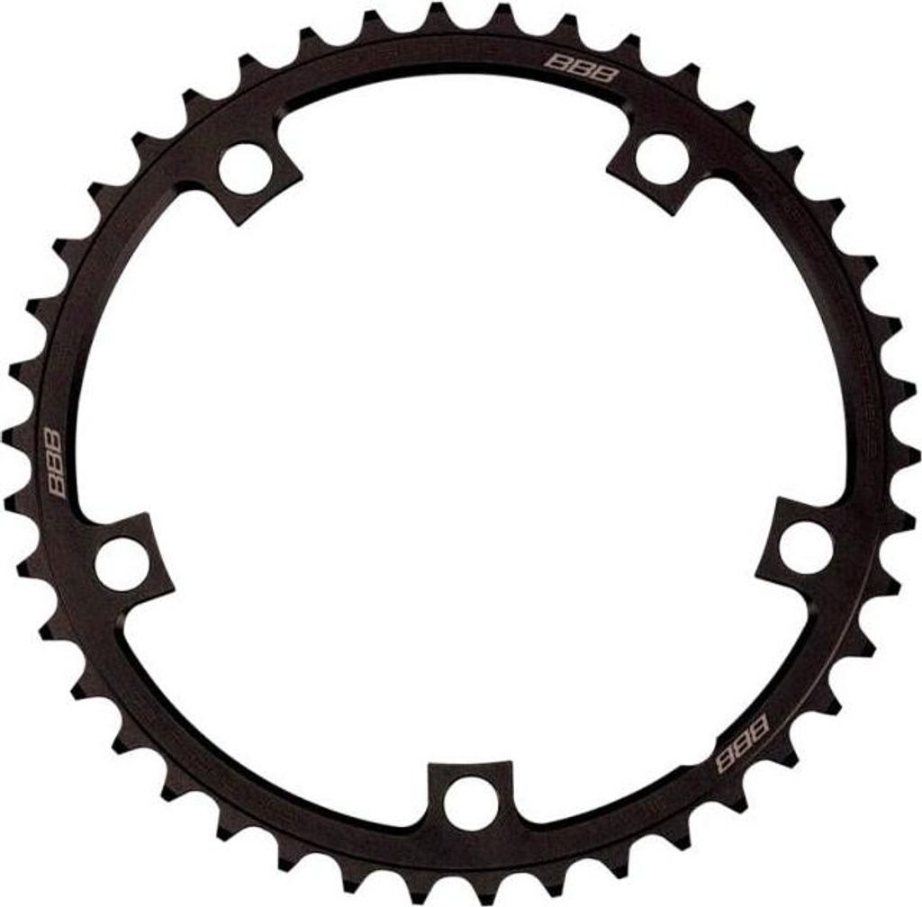 BBB Cycling Kettenblatt RoadGear 42T/135mm anthrazit 42T/135mm - präziser Ant...
