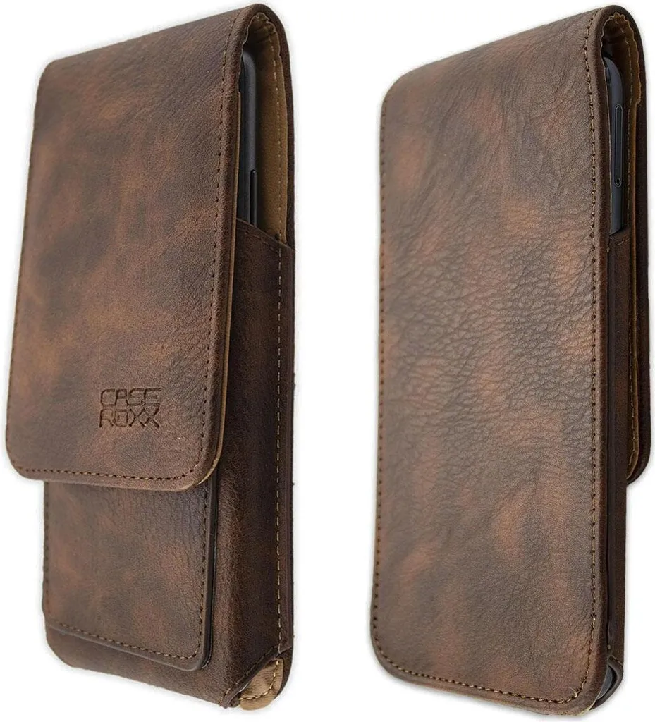 caseroxx Custodia flip per Samsung Galaxy A71 in marrone
