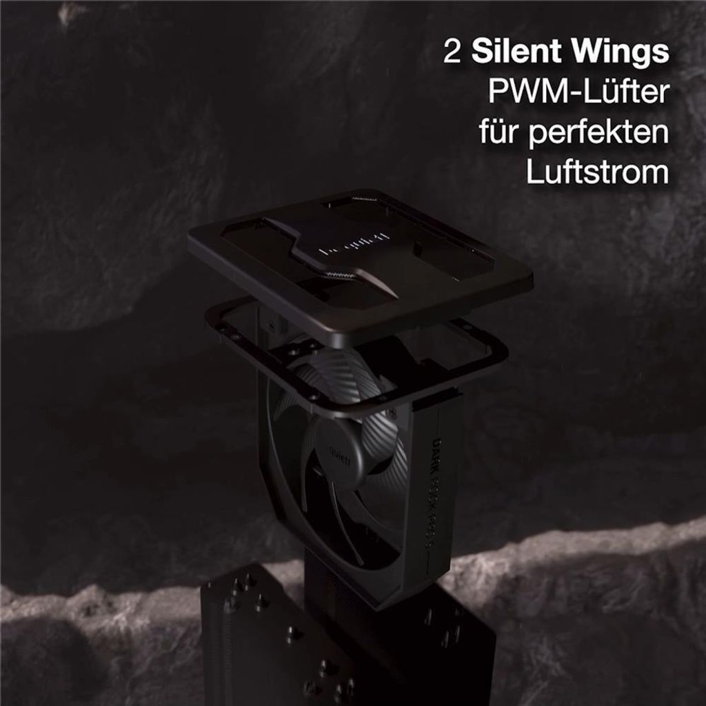 tichý vzduchový chladič Dark Rock Pro 5, mimoriadne vysoký Obrázok produktu 11