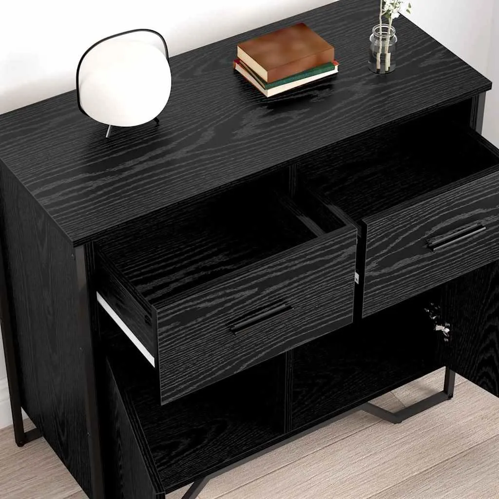Credenza di Design SYFAX™ Rovere Nero | Mobile Contenitore Luxury - 4