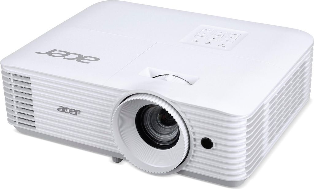 Acer P1258i Projektor, DLP, XGA (1024x768), 4800 ANSI Lumen, 20000:1, 1,3x, 2x HDMI (1.4a), VGA, RCA, Inklusive drahtloser Adapter, Audio-Ein-/Ausg...