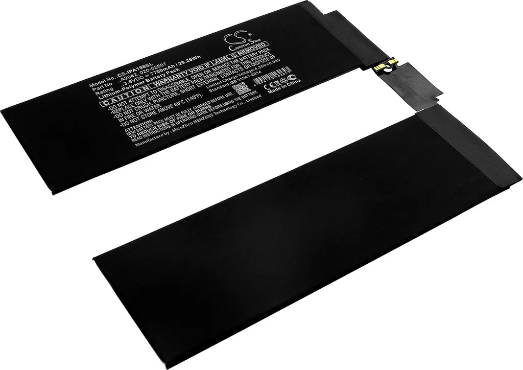 Batteria A2042 per iPad Pro 11 3rd Gen 2018 | TECHTEK 7700mAh 3.8V