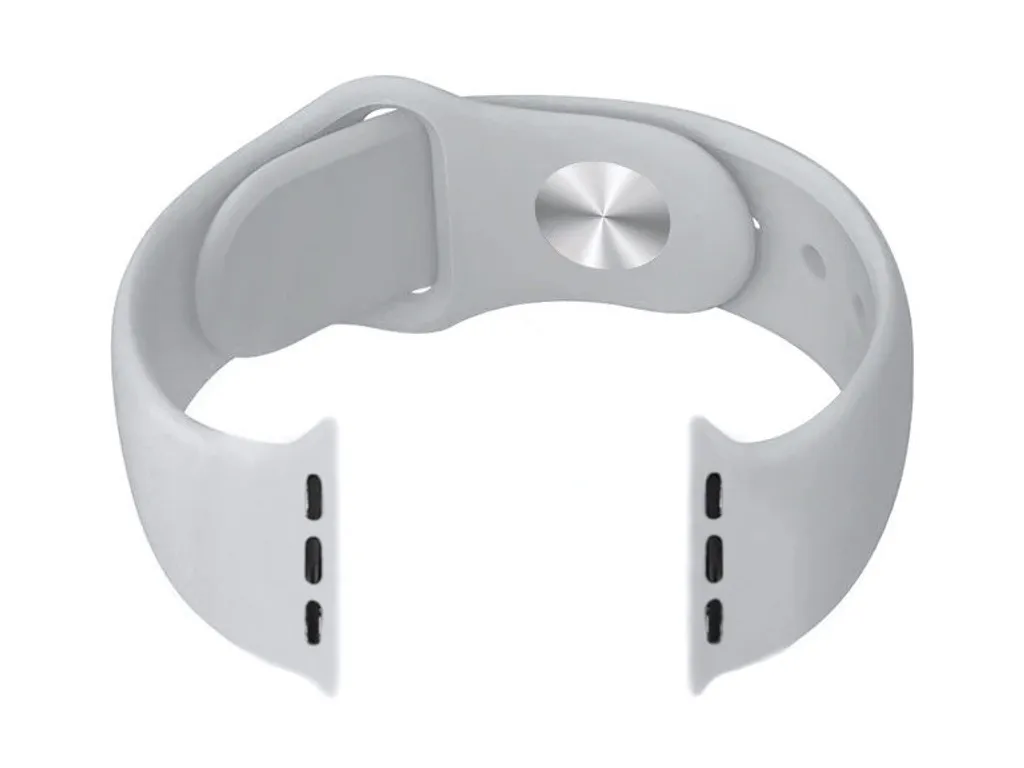 Fini les Irritations avec ce Bracelet Apple Watch Gris 42/44mm Doux U23