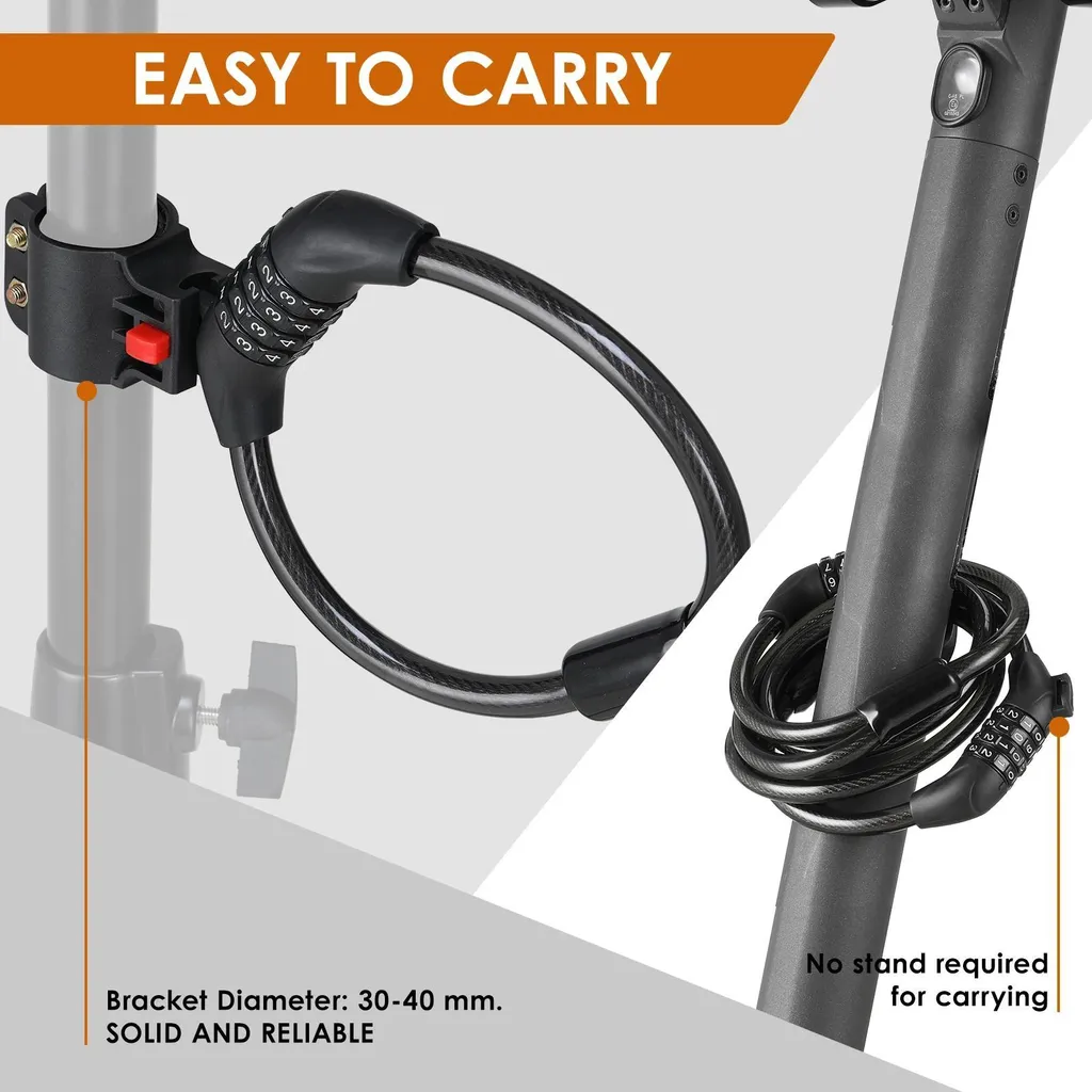 Antivol pour trottinette électrique et vélo - Code 4 chiffres sans clé - 4
