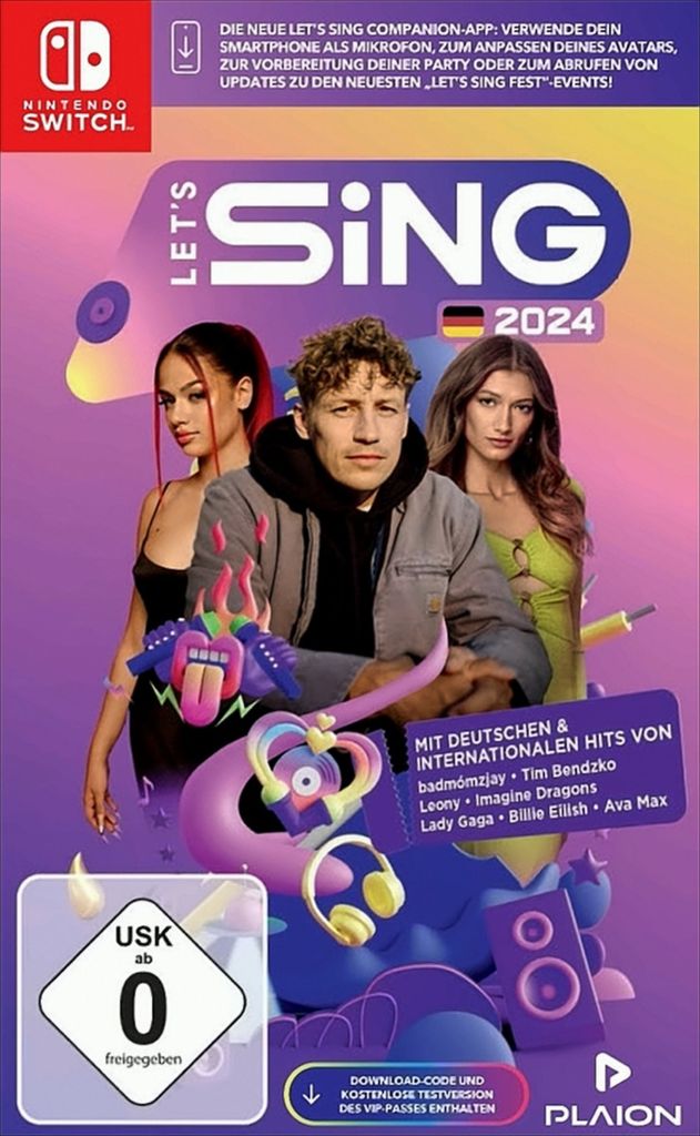 Let's Sing 2024 Nintendo Switch-Spiel Produktbild